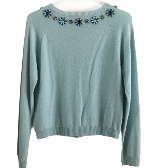 Cynthia Cynthia Steffens Cashmere Beaded Cardigan - Picture 2 of 15